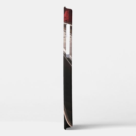 ZWARTE ESCALATOR ZONDER MENSEN Case-Mate iPhone CASE (Achterkant / Links)