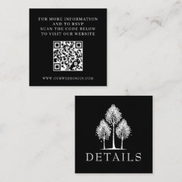 Zwarte Espenboom Trouw QR Informatiekaartje