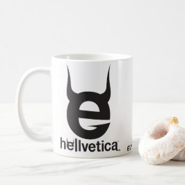 Zwarte Evil “e” – Klassieke koffiemok
