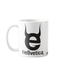 Zwarte Evil “e” – Klassieke koffiemok