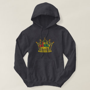 Zwarte Excellentie Kroon – Zwarte Geschiedenis Maa Hoodie