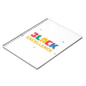 Zwarte excellentie notitieboek (Linkerzijde)
