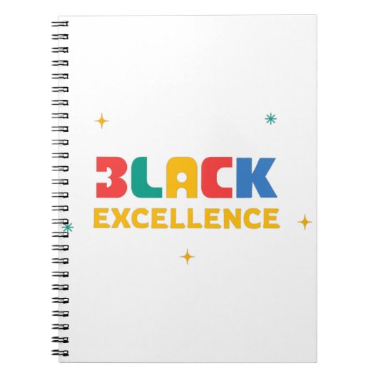 Zwarte excellentie notitieboek (Voorkant)