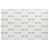 Zwarte Eyelashes Stof (Fat Quarter)