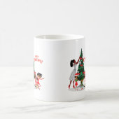  Zwarte Familie Kerstmis Mok (Center)