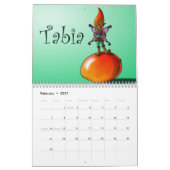 Zwarte feeën 2026 kalender (Feb 2027)