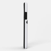 Zwarte feelhuid Case-Mate iPhone case (Achterkant/rechts)