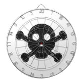 Zwarte feelhuid dartbord (Voorkant)