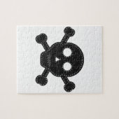 Zwarte feelhuid legpuzzel (Horizontaal)