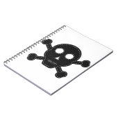 Zwarte feelhuid notitieboek (Linkerzijde)