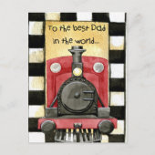  zwarte feestdag briefkaart (Voorkant)