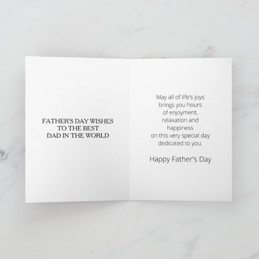 zwarte feestdag kaart (Binnen)