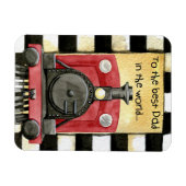 zwarte feestdag magneet (Horizontaal)