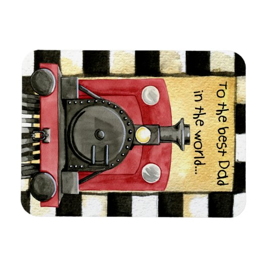  zwarte feestdag magneet (Horizontaal)