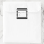 Zwarte feestdagen Stickers (Tas)