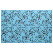 Zwarte fietsen stof (Fat Quarter)