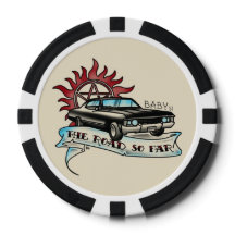 Zwarte Fish Impala van '67