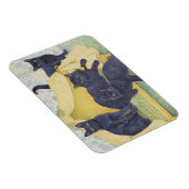 Zwarte fluwelen magneet (Rechterzijde)