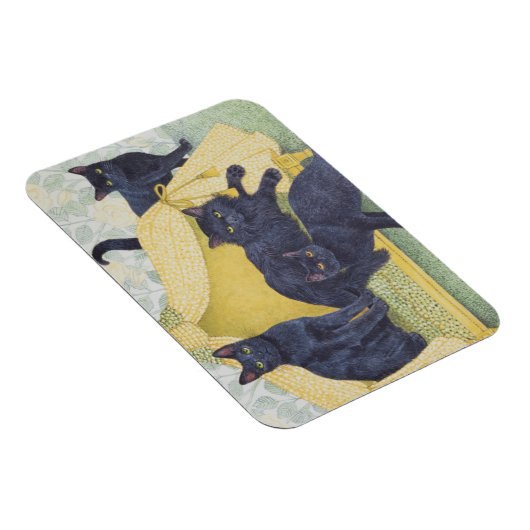 Zwarte fluwelen magneet (Rechterzijde)