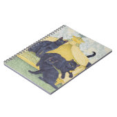 Zwarte fluwelen notitieboek (Linkerzijde)