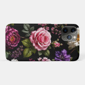 Zwarte Fluwelen Roos Case-Mate iPhone Case (Achterkant (horizontaal))