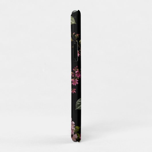 Zwarte Fluwelen Roos Case-Mate iPhone Case (Achterkant/rechts)