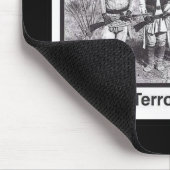 Zwarte Foto Indiase Homeland Security Muismat (Hoek)