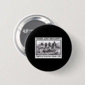 Zwarte Foto Indiase Homeland Security Ronde Button 5,7 Cm (Voorkant /achterkant)