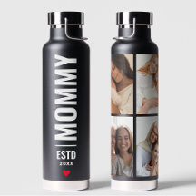 Zwarte foto Moeder Collage Wrap