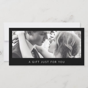 Zwarte fotograaf Fotografie Gift Certificate