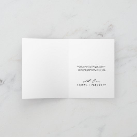 Zwarte-fotosjabloon van fijne afbeelding - Bedankt (Binnen)