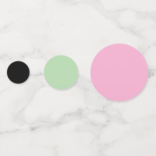 Zwarte Franse Bulldog Face Table Confetti (Achterkanten)