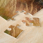 Zwarte Fresian Horse Pasture Rustic Fence Legpuzzel (Zijkant)
