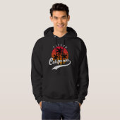 Zwarte Fresno-trui Hoodie (Voorkant volledig)