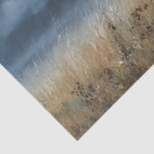 Zwarte Friese Hengst Dramatische Decoupage Tissuepapier (Detail)