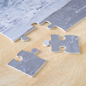 Zwarte Friessische steenkoolteelt in de Zee Legpuzzel (Zijkant)