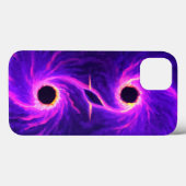Zwarte gaten iPhone draagtas Case-Mate iPhone Case (Achterkant (horizontaal))