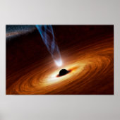 Zwarte Gaten - Monsters in de Ruimte Poster (Voorkant)