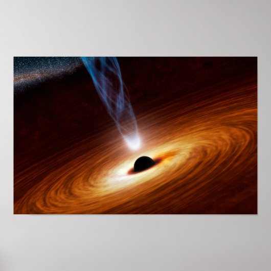 Zwarte Gaten - Monsters in de Ruimte Poster (Voorkant)