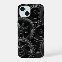 Zwarte Gear Matrix Hoesje