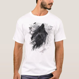 Zwarte Geest Spirit Donkere Esthetiek Heren T-Shir T-shirt