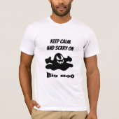Zwarte geest t-shirt (Voorkant)