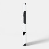 Zwarte Geit Corrupte Drie-eenheid Crest iPhone Hoesje (Linkerkant)