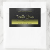 Zwarte gele etiketten voor verpakkingsdoeleinden Z (Tas)