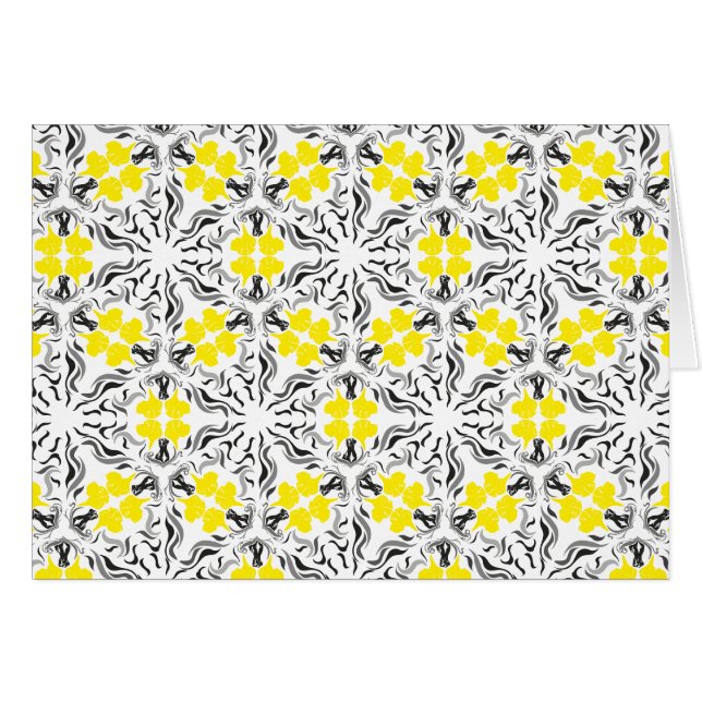 Zwarte Gele Grote Denen (Voorkant Horizontaal)