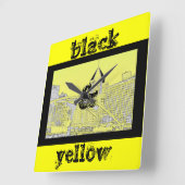 zwarte & gele klok (Hoek)