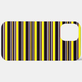Zwarte gele strepen leuk Case-Mate iPhone case (Achterkant / Rechts)