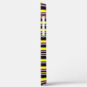 Zwarte gele strepen leuk Case-Mate iPhone case (Achterkant / Links)