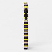 Zwarte gele strepen leuk Case-Mate iPhone case (Achterkant/links)