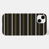 Zwarte gele strepen leuk Case-Mate iPhone case (Achterkant (horizontaal))